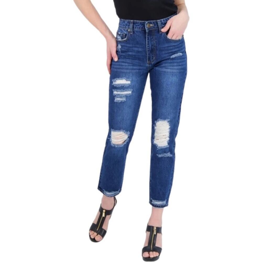 GOGO Mom Jeans High Rise Ankle Length NWT Size 13
